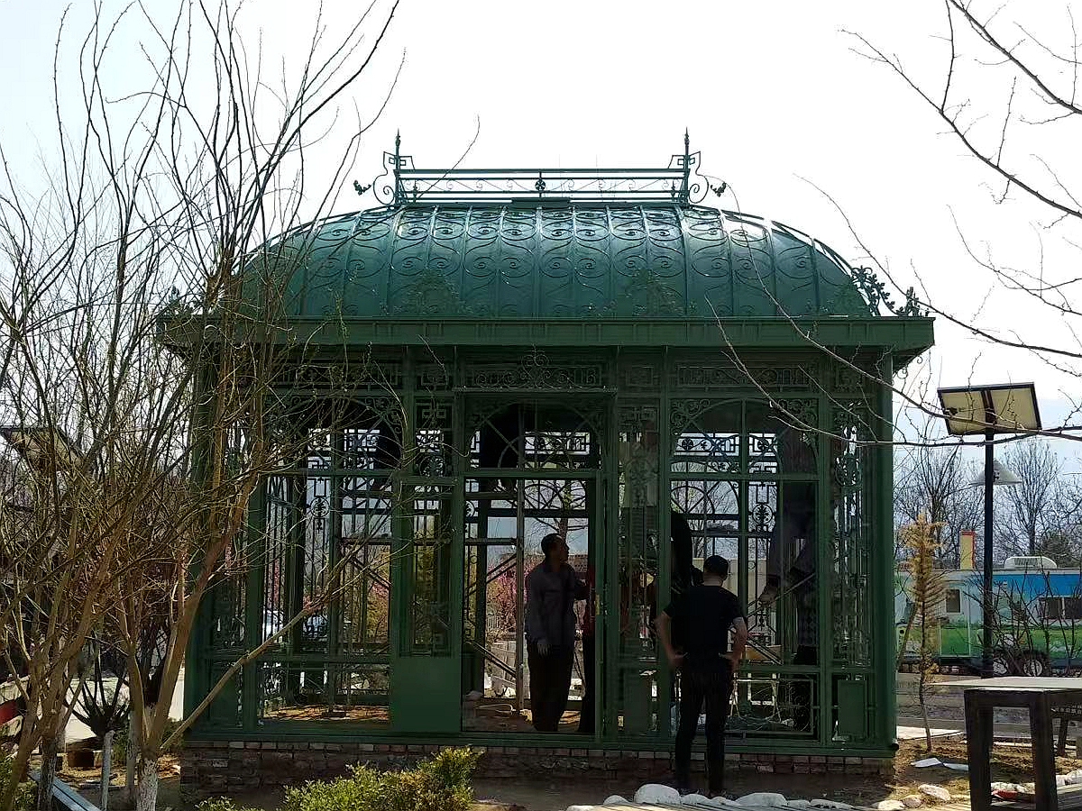 Customized 5*10*5h Victorian Greenhouse For Garden Or Wedding Ysgh 163